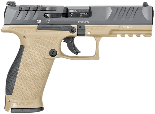Walther Arms PDP Full Size 9mm 4.5" FDE/Black view 2