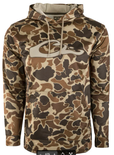 Drake MTS Performance Hoodie Large Camo