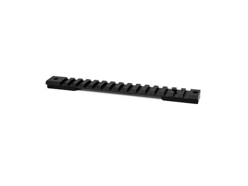 Warne Vapor Remington 700 Short Action Picatinny/Weaver Rail Black