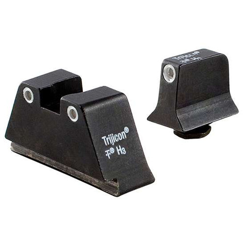 Trijicon Bright & Tough Night Sights Green/White Outline