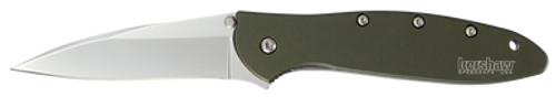 Kershaw Leek Drop Point Olive Drab  3" Folding 1660OL