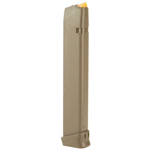 Glock G17/34 9mm 33 Rounds Magazine FDE