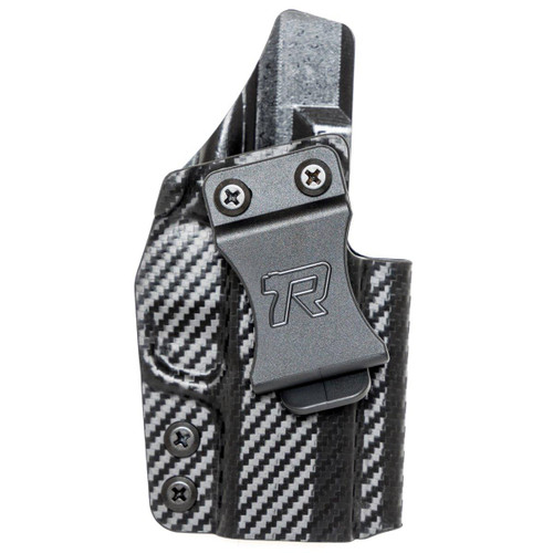 Rounded Taurus PT111 IWB Kydex Holster Carbon Fiber