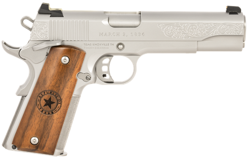 SDS Tisas Republic Of Texas 1911 45 ACP 5" Stainless view 2