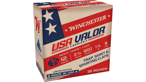 Winchester USA Valor 12 GA 1 1/8 oz 8 Shot