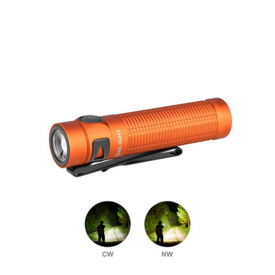 Olight Baton 3 Pro Flashlight Orange CW