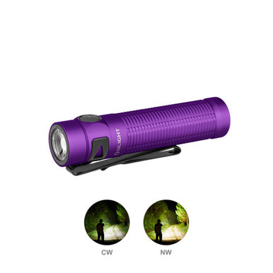 Olight Baton 3 Pro Flashlight Purple CW