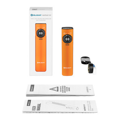 Olight Arkfeld UV Flashlight Orange NW