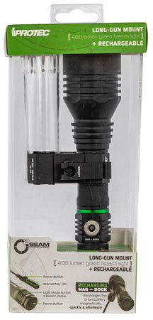 iProtec O2 Beam Green Filter 400 Lumens Black
