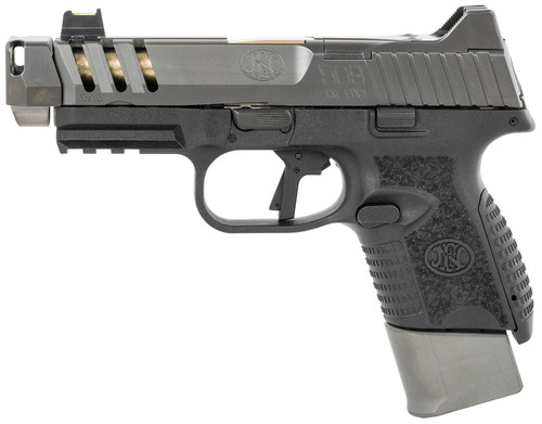 FN 509 CC Edge 9mm 4.2" Black & Stainless view 4