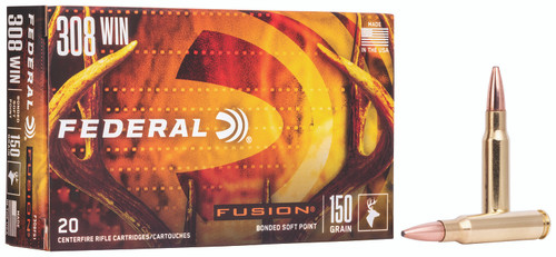 Federal Fusion 308 Win 150 gr Fusion Soft Point