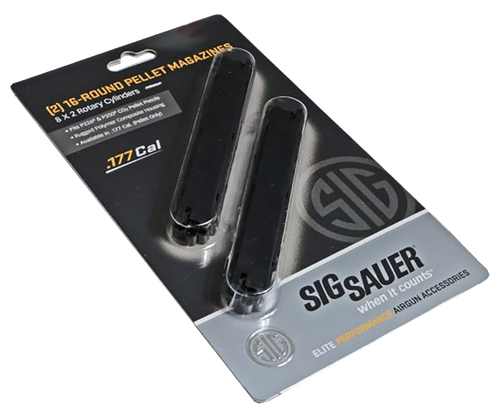 Sig Sauer P226 .177 Replacement Magazines 2 Pack Black Airgun