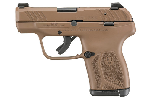 Ruger LCP Max 380 ACP 2.8" FDE view 2