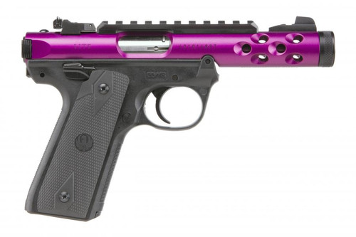 Ruger Mark IV 22 LR 4.4" Purple view 2