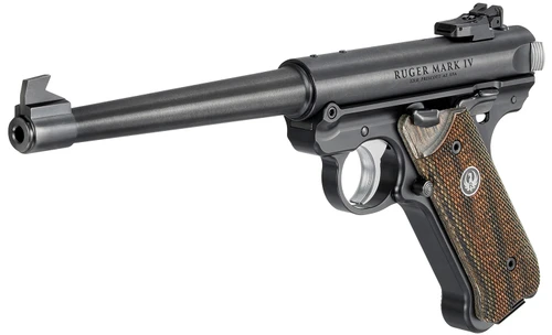 Ruger Mark IV 75th Anniversary Target 22 LR 6.88" Wood