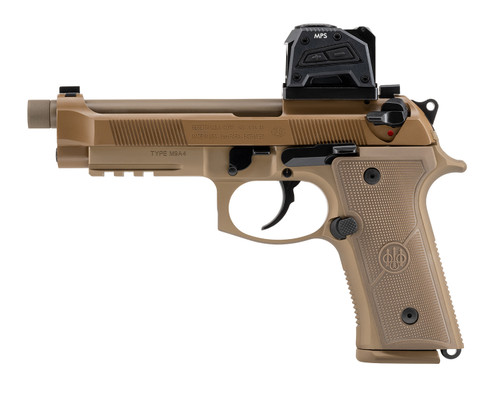 Beretta M9A4 Optic Bundle 9mm 5.2" FDE view 2