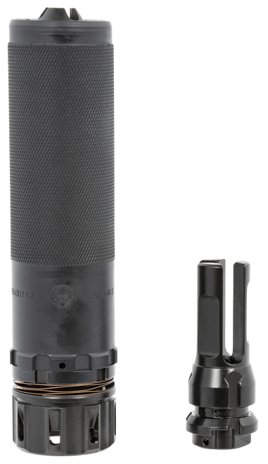 Dead Air Sierra-5 5.56mm Stainless Steel Suppressor Black view 2