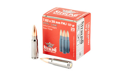 Sterling 7.62x39mm 123 gr Full Metal Jacket