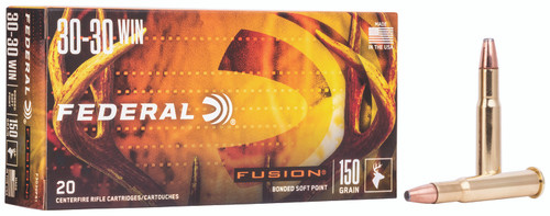 Federal Fusion 30-30 Win 150 gr Fusion Soft Point