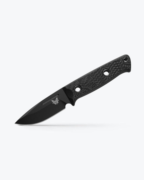 Benchmade Mini Bushcrafter 7.58" Fixed Black 165BK