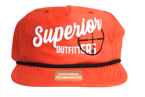 Superior Richardson Hat Black & Orange
