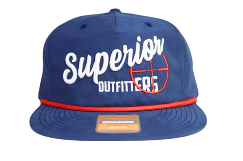 Superior Richardson Hat Navy & Red