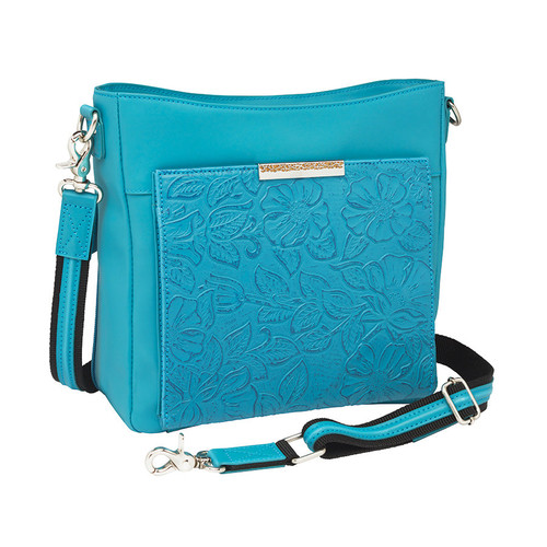 GTM Slim Crossbody Purse Blue GTM-98TLD/TBLUE