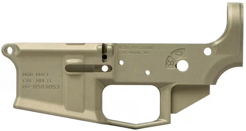 Aero Precision M4E1 Stripped Lower Receiver Tan