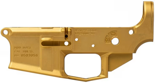 Aero Precision M4E1 Stripped Lower Receiver Gold