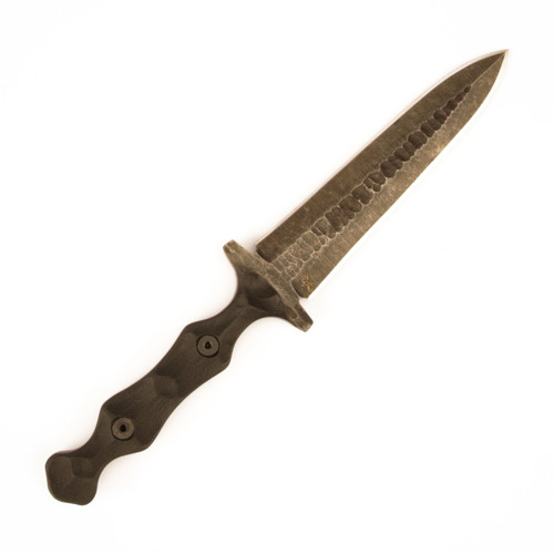 Stroup Knives Dagger Fixed 5" Black