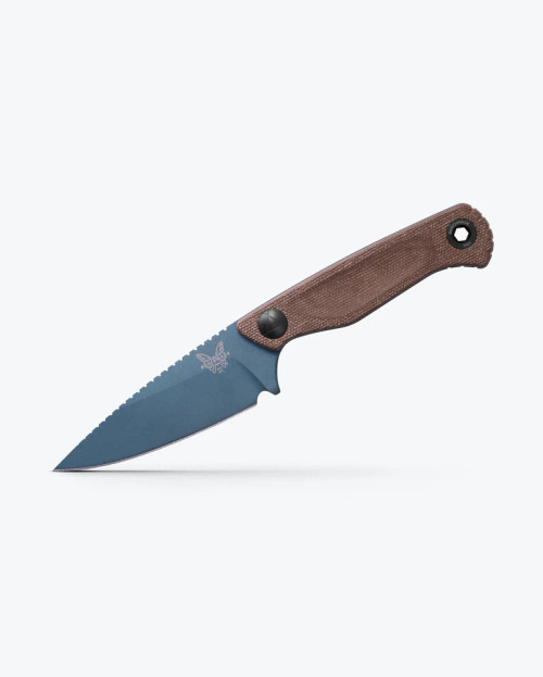Benchmade Dacian Fixed Spear Point 3.54" Brown Canvas