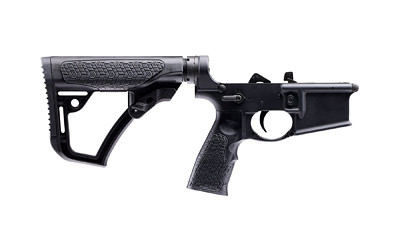 Daniel Defense DD LRG 5.56 NATO Complete Lower Receiver w/ Collapsible/Folding Stock Black