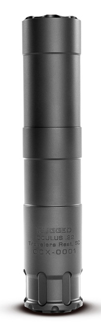 Rugged Suppressors Oculus22 22 LR Stainless Steel Suppressor Black