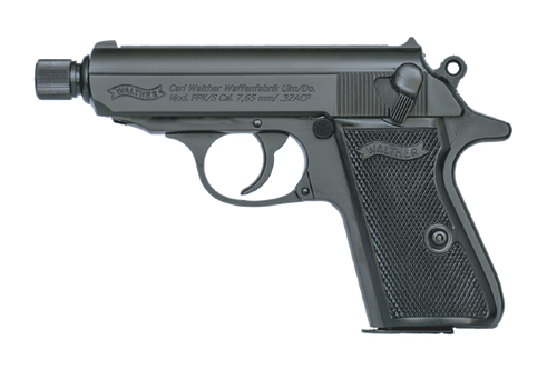 Walther PPK/S SD 32 ACP 3.3" Black