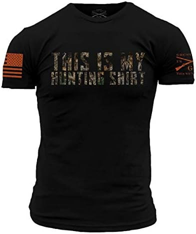 Grunt Style Realtree Edge This is My Hunting Shirts Mens T-Shirt 2XL