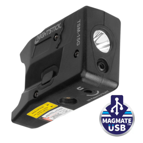 Nightstick TSM-15G Light w/ Green Laser S&W M&P Shield/Shield Plus