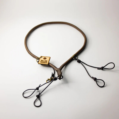 Rolling Thunder Leather Duck Call Lanyard