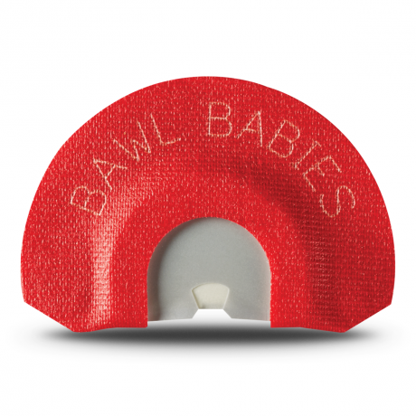 Hunters Specialties Bawl Babies Distress Mouth Call Red