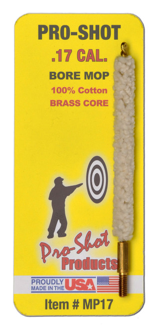 Pro-Shot Bore Mop 17 Cal
