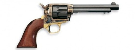 Uberti 1873 Cattleman Stallion 22 LR 5.5" Blued