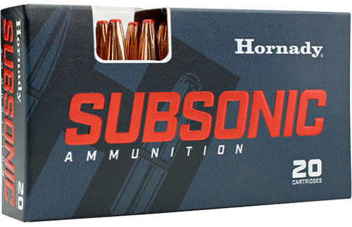 Hornady Subsonic 338 ARC 307 Grain Sub-X
