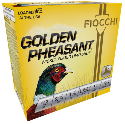 Fiocchi Golden Pheasant Extreme 12 Gauge 2.75" 5 Shot