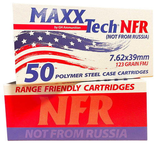 MaxxTech NFR 7.62x39mm 123 gr Full Metal Jacket