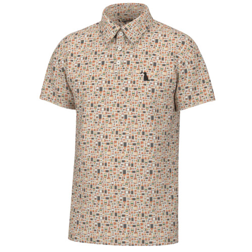 Local Boy Outfitters Bourbon Dirty Myrtle Polo Sand M