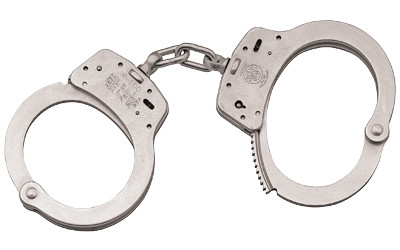 Smith & Wesson 100 Silver Handcuffs
