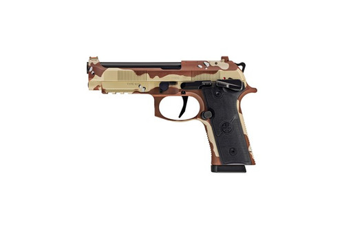 Beretta 92XI Combat 9mm 4.7" Chocolate Chip Camo