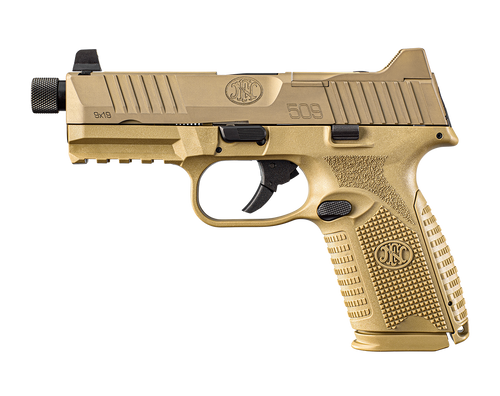 FN 509M Tactical 9mm 4.5" FDE view 2