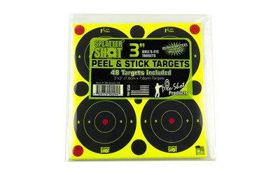 Pro-Shot Splatter Shot 3" Adhesive Stickers Target Green