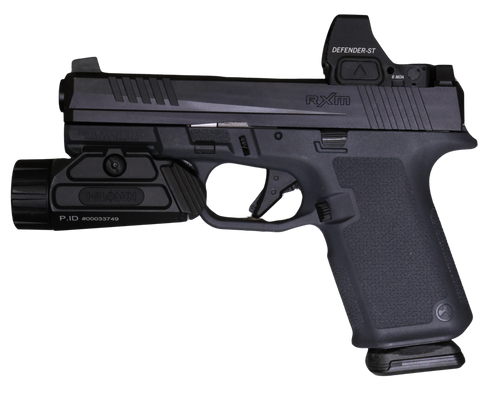 Ruger RXM 9mm 4" & Vortex Defender-ST Micro Red Dot Kit view 2