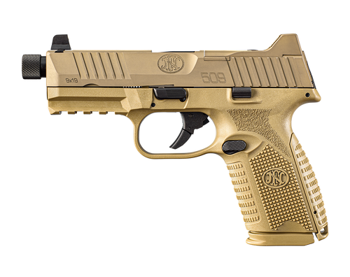 FN 509M Tactical 9mm 4.5" FDE view 2